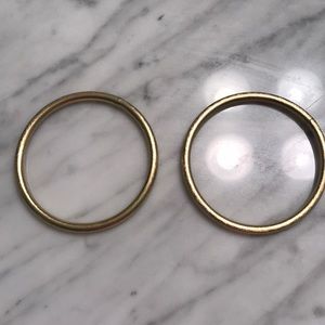 Shelia Fajl Gold Bangles - SOLD